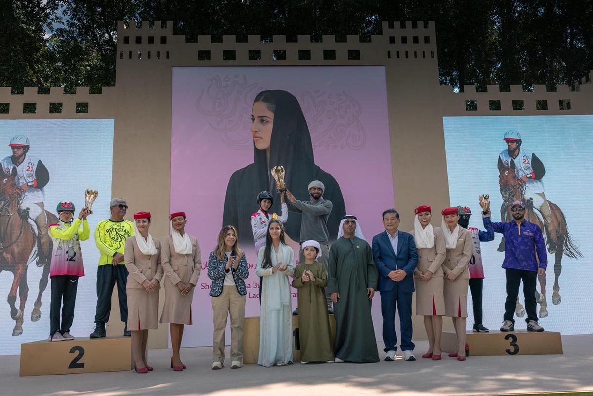 ماسة عدنان تتألق وتحسم لقب كأس الشيخة فاطمة بنت منصور للقدرة